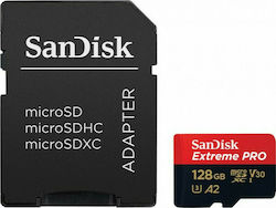 Sandisk Extreme Pro microSDXC 128GB Class 10 U3 V30 A2 UHS-I Sandisk Extreme Pro microSDXC 128GB Class 10 U3 V30 A2 UHS-I