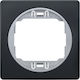 Aling Conel ERW-EON-E6801.S1E Switch Frame 1 Position in Black Color E6801.S1E