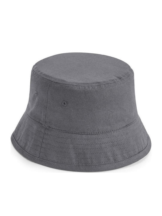 Beechfield Fabric Men's Hat Bucket Style Gray