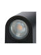123led Santa Barbara Επιτοίχιο Εξωτερικό Σποτ GU10 IP44 Διπλής Δέσμης