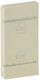 Legrand Stromsteckdosenplatte in Beige Farbe 75...