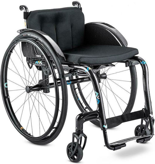 Meyra Nano C 1.158 Elektrisch Licht Typ Rollstuhl 44cm 1.158 Schwarz