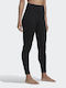 Essentials Yoga Colanți Cropped Talie Înaltă Negri