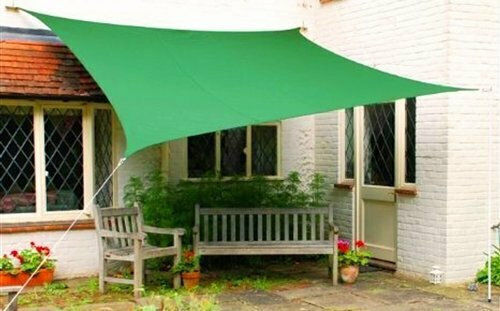 Mporazanis Square Shade Sail Green 3x3m