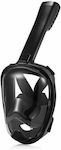 Sub Full Face Snorkel Mask Xifias 850 BLACK -Ολοπρόσωπη Μάσκα με Αναπνευστήρα και Βάση για Action