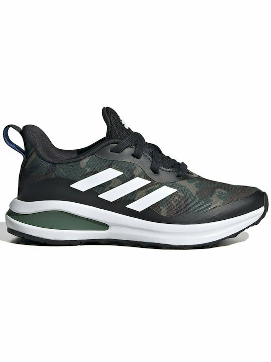 Adidas Αθλητικά Παιδικά Παπούτσια Running FortaRun 2.0 K Core Black / Cloud White / Green Oxide