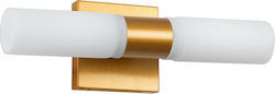 GloboStar Anais Φωτιστικό Πίνακα Χάλκινο 34x11εκ. GloboStar Anais Φωτιστικό Πίνακα Χάλκινο 34x11εκ.
