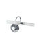 GloboStar Paola Modern Lamp Bathroom with Socket G9 Silver 31x15cm