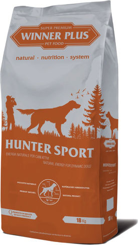 Winner Plus Hunter Sport 18kg Ξηρά Τροφή για Ενήλικους Σκύλους με Κοτόπουλο