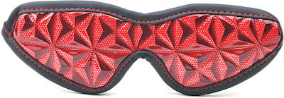 Embossed Fetish Mask Mască BDSM Red Red