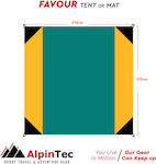AlpinPro Favour Family Плажна килимче 210x210см.
