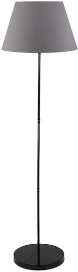 Freebox Lampa de podea Î143xL38cm. cu Soclu pentru Bec E27 Gri