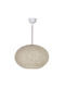 HomeMarkt Adjustable Pendant Light Beige Boho with Rope for Socket E27 40cm