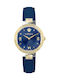 Versace Uhr mit Blau Lederarmband
