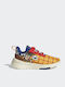 X Disney Racer TR21 Toy Story Woody Παιδικά Sneakers με Σκρατς Semi Solar Gold / Off White / Royal Blue