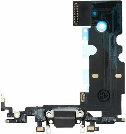 Kabel mit Anschluss zum Aufladen in Schwarz Farbe für iPhone 8