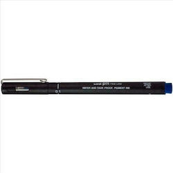 Uni-Ball Μαρκαδόρος Σχεδίου Μπλε 0.1mm