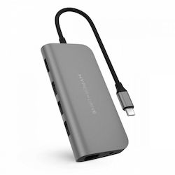 Hyper HyperDrive POWER 9-in-1 USB-C Dockingstation mit HDMI 4K PD Hyper HyperDrive POWER 9-in-1 USB-C Dockingstation mit HDMI 4K PD