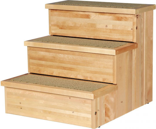 Trixie Car Steps for Dog Wooden Aspen Steps 40X38X45cm Brown