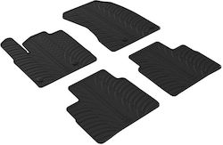 Gledring Set Față și Spate 4 Bucăți Pentru Nissan X-Trail 2021 Negru Gledring Set Față și Spate 4 Bucăți Pentru Nissan X-Trail 2021 Negru