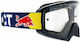 Red Bull Motocross Goggles Whip-011 Dark Blue / Clear