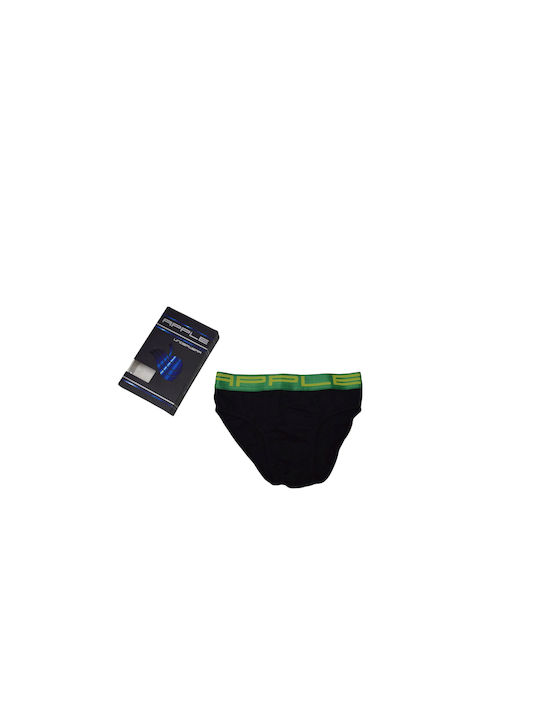 Apple Boxer Men's Slip Anthracite / Green