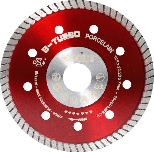 Bihui Δίσκος Κοπής Δομικών Υλικών 115mm