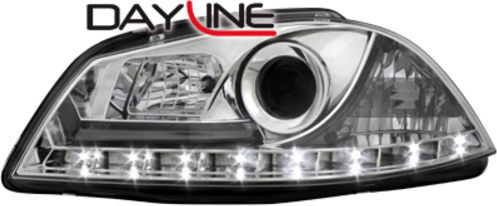 Dectane Μπροστινά Φανάρια για Seat Ibiza 6L 2003-2008 2τμχ