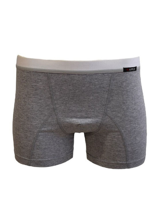 Apple Boxer Herren Boxershorts Gray 1Packung