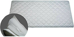 Chic Strom Double Foam Mattress Topper Dacron 140x200x4cm