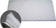 Chic Strom Топ Матрак Дакрон Едноспален Пяна 90x200x4см