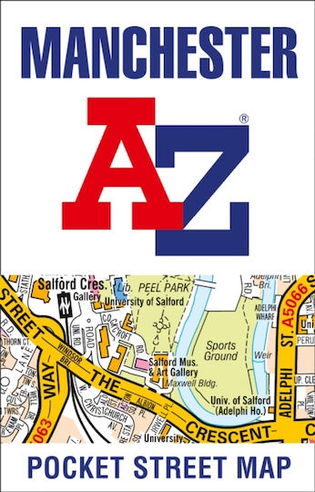 Manchester A-Z, Hartă stradală de buzunar