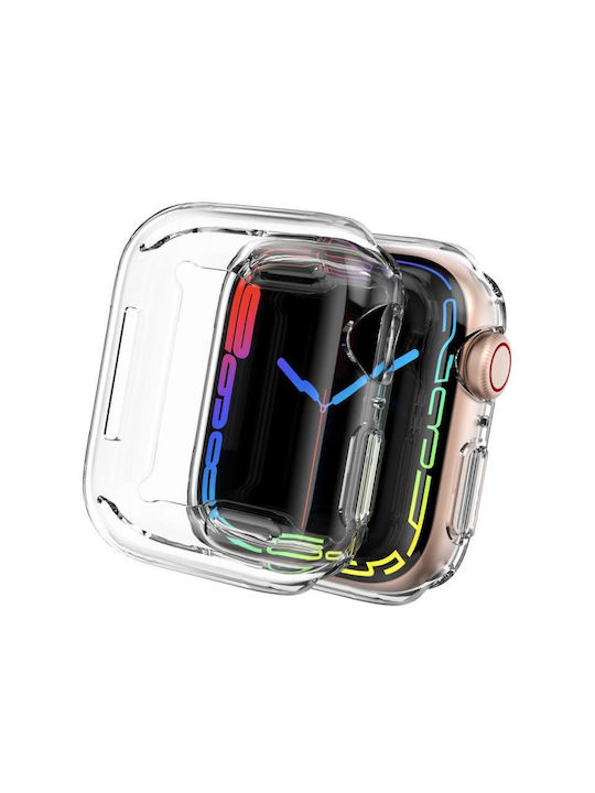 AHAstyle Premium WA05 Θήκη Σιλικόνης σε Διάφανο χρώμα για το Apple Watch 41mm AHAstyle Premium WA05 Θήκη Σιλικόνης σε Διάφανο χρώμα για το Apple Watch 41mm