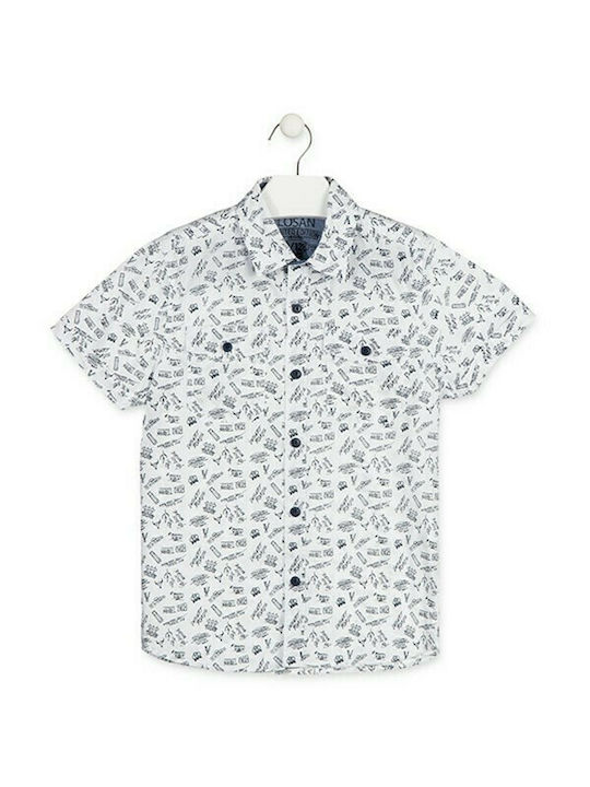 Losan Kids Shirt White 913-3002AA