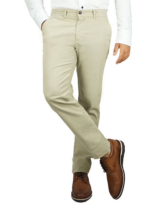 Dario Beltran Ανδρικό Βαμβακερό Παντελόνι Φανγκό Slim Fit (P938) (100% Βαμβάκι)