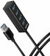 Axagon Hub 4 Porturi USB 3.2 Cu Conectare USB-A