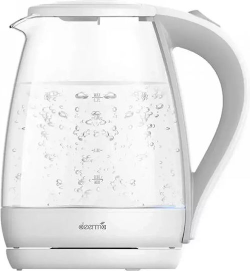 Deerma Електрически Кана 1.7л 2200W Бял