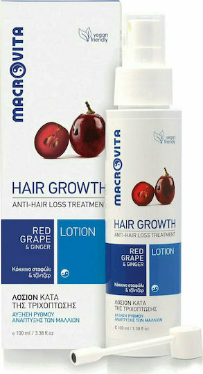 Macrovita Growth Anti-Hair Loss Treatment Σετ Θεραπείας Μαλλιών κατά της Τριχόπτωσης με Σαμπουάν & Λοσιόν 2τμχ