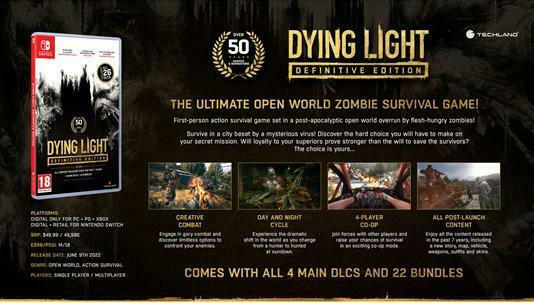 Dying Light [Definitive Edition] for Nintendo Switch