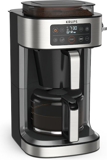 Krups Fcm Aroma Partner KM760D10 Програмируема Филтър кафе машина 1000W Черно