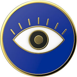 PopSockets Enamel Evil Eye Κινητού Μπλε