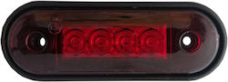 Truck Volume Lights 1pcs LED Side Volume Indicator 12V - Red MAR842