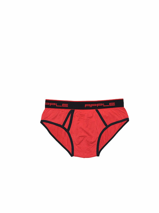 Apple Boxer Men's Slip Red/ Black