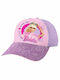 Διακάκης Παιδικό Καπέλο Jockey Υφασμάτινο Barbie Glitter Λιλά