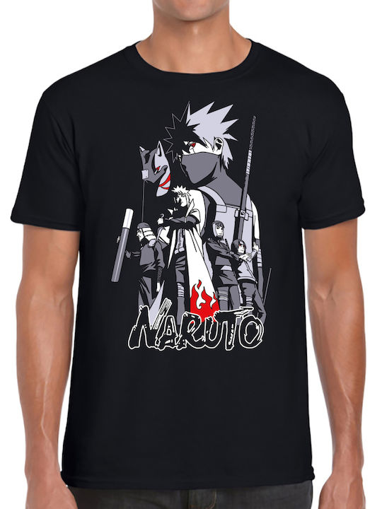 Naruto schwarzes t-shirt