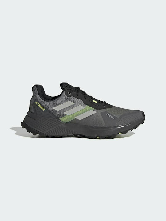 Adidas Terrex Soulstride Ανδρικά Αθλητικά Παπούτσια Trail Running Grey Four / Grey Two / Pulse Lime