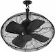 Mistral Plus HC-40 Industrieller Ventilator Decke 65W mit einem Durchmesser von 40cm