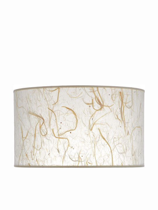 Starlight Rotund Abajur Natural cu Diametru 45c...