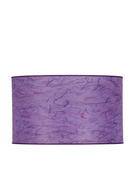 Starlight ΚΑ-ΚΥ-4523-EΠ Rotund Abajur Violet cu Diametru 45cm