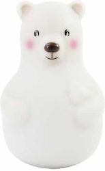 Pabobo Nursery Night Light LED Bear USB White Warm with Sensor